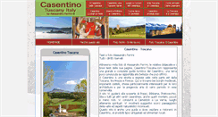 Desktop Screenshot of casentino-toscana.com